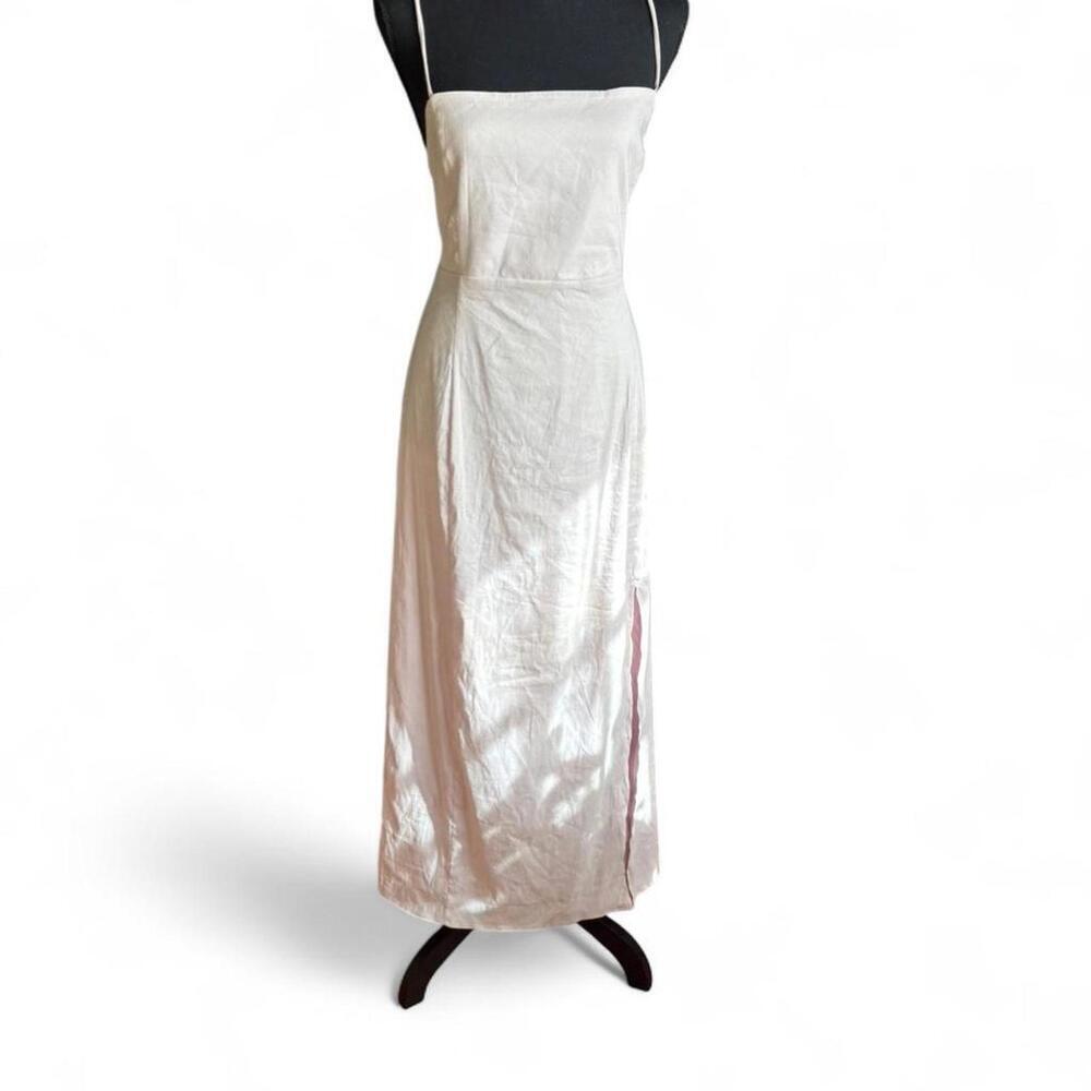 Zara light pink strappy maxi dress size XXL
